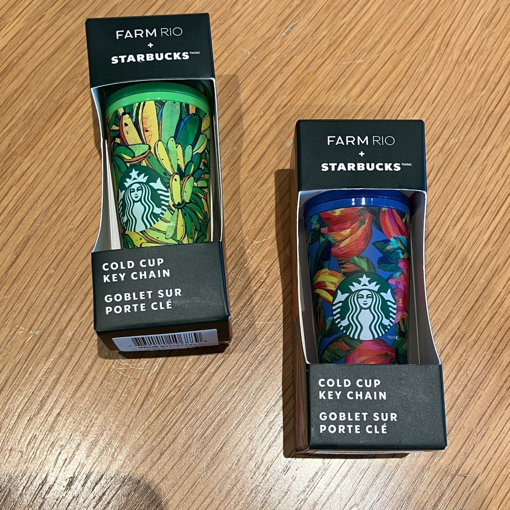 Starbucks Farm Rio Tropical Key Chains